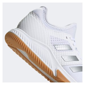 adidas Court Team Bounce Shoes Ftwr White-Silver Met-Ftwr White