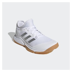 adidas Court Team Bounce Shoes Ftwr White-Silver Met-Ftwr White