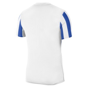 Nike Dri-FIT Striped Division 4 Short Sleeve Jersey White-Royal Blue-Black