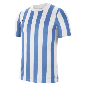 Nike Dri-FIT Striped Division 4 Short Sleeve Jersey White-University Blue-Black