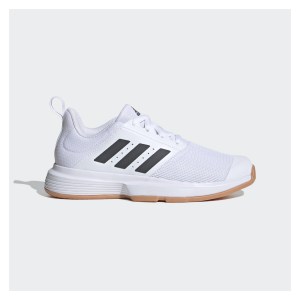 adidas Essence Indoor Shoes Ftwr White-Grey Six-Ftwr White