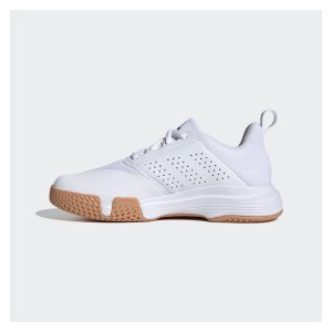 adidas Essence Indoor Shoes Ftwr White-Grey Six-Ftwr White