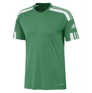 Adidas Squadra 21 Short Sleeve Shirt Team Green-White