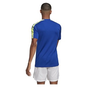 Adidas Squadra 21 Short Sleeve Shirt Team Royal Blue-Team Solar Yellow