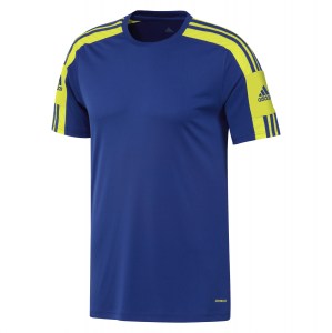 Adidas Squadra 21 Short Sleeve Shirt Team Royal Blue-Team Solar Yellow