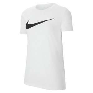 Nike Womens Park 20 Dri-FIT Swoosh Tee (W) White-Black