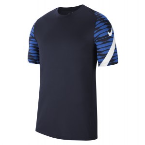 Nike Strike Dri-FIT Short-Sleeve Jersey (M) Obsidian-Royal Blue-White-White