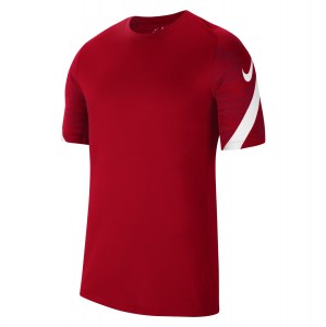 Nike Strike Dri-FIT Short-Sleeve Jersey (M) University Red-Gym Red-White-White