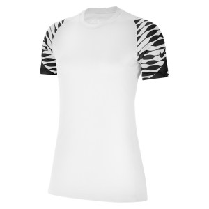 Nike Strike Dri-FIT Short-Sleeve Jersey (W) White-Black-Black-Black
