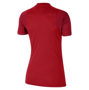 Nike Strike Dri-FIT Short-Sleeve Jersey (W) University Red-Gym Red-White-White
