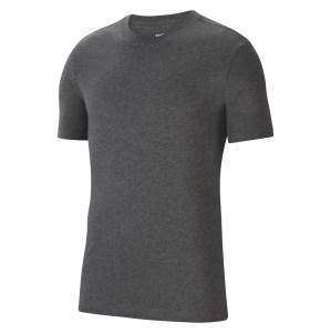 Nike Park 20 Cotton T-Shirt (M) Charcoal Heathr-White