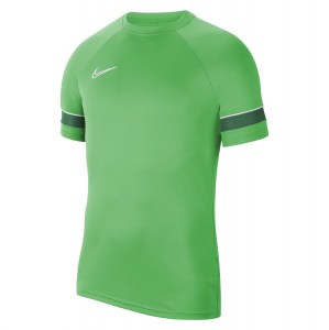 Nike Dri-FIT Academy Short Sleeve Tee (M) Lt Green Spark-White-Pine Green-White