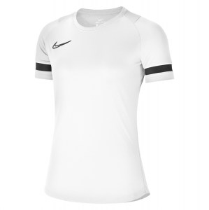 Nike Dri-FIT Academy Short Sleeve Tee (W) White-Black-Black-Black