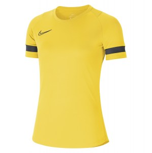 Nike Dri-FIT Academy Short Sleeve Tee (W) Tour Yellow-Black-Anthracite-Black