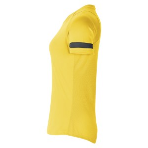 Nike Dri-FIT Academy Short Sleeve Tee (W) Tour Yellow-Black-Anthracite-Black