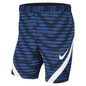Nike Dri-FIT Strike Knit Shorts (M) Obsidian-Royal Blue-White-White