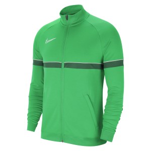 Nike Dri-FIT Academy Knit Track Jacket (M) Lt Green Spark-White-Pine Green-White