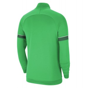 Nike Dri-FIT Academy Knit Track Jacket (M) Lt Green Spark-White-Pine Green-White