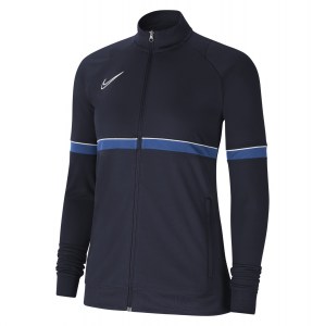 Nike Womens Dri-FIT Academy Knit Track Jacket (W) Obsidian-White-Royal Blue-White