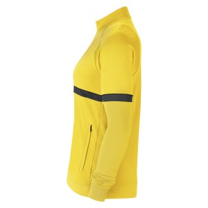Nike Womens Dri-FIT Academy Knit Track Jacket (W) Tour Yellow-Black-Anthracite-Black