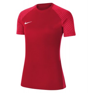 Nike Womens Dri-FIT Strike 2 Jersey (W) University Red-Bright Crimson-White