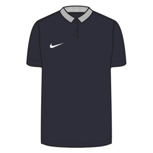 Nike Womens Dri-FIT Park Poly Cotton Polo (W) Obsidian-White-White