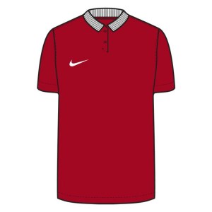 Nike Womens Dri-FIT Park Poly Cotton Polo (W) University Red-White-White