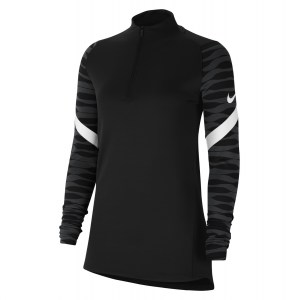 Nike Womens Dri-FIT Strike Drill Top (W) Black-Anthracite-White-White