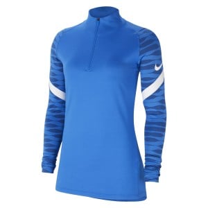 Nike Womens Dri-FIT Strike Drill Top (W) Royal Blue-Obsidian-White-White