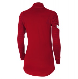 Nike Womens Dri-FIT Strike Drill Top (W) University Red-Gym Red-White-White
