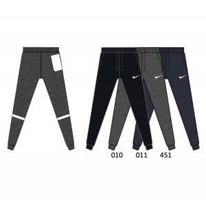 Nike Dri-FIT Strike Fleece Pants Black-Htr-White-White