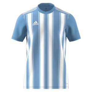 Adidas Striped 21 Jersey Team Light Blue-White