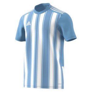 Adidas Striped 21 Jersey Team Light Blue-White