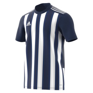 Adidas Striped 21 Jersey Team Navy Blue-White