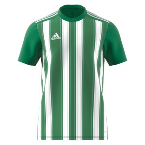 Adidas Striped 21 Jersey Team Green-White