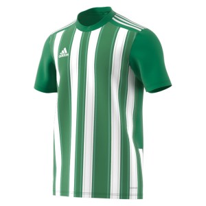 Adidas Striped 21 Jersey Team Green-White
