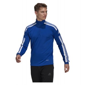 Adidas Squadra 21 Midlayer Training Top Team Royal Blue-White