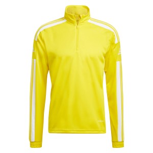 Adidas Squadra 21 Midlayer Training Top Team Yellow-White