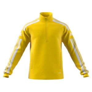 Adidas Squadra 21 Midlayer Training Top Team Yellow-White