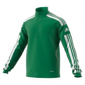 Adidas Squadra 21 Midlayer Training Top Team Green-White