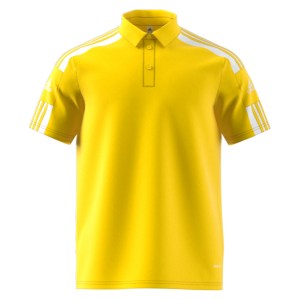 Adidas Squadra 21 Polo Team Yellow-White