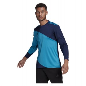 Adidas Squadra 21 Goalkeeper Jersey Team Navy Blue-Bold Aqua