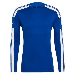 Adidas Squadra 21 Long Sleeve Jersey Team Royal Blue-White