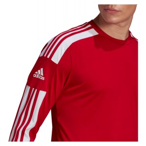 Adidas Squadra 21 Long Sleeve Jersey Team Power Red-White