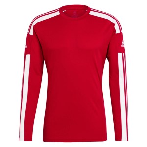 Adidas Squadra 21 Long Sleeve Jersey Team Power Red-White