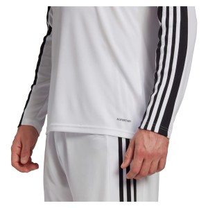Adidas Squadra 21 Long Sleeve Jersey White-Black