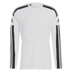 Adidas Squadra 21 Long Sleeve Jersey White-Black