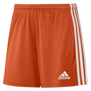 Adidas Womens Squadra 21 Shorts (W) Team Orange-White