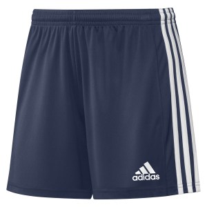 Adidas Womens Squadra 21 Shorts (W) Team Navy Blue-White