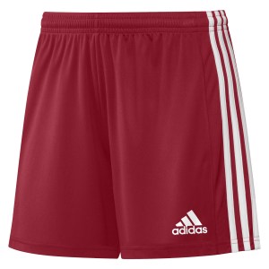 Adidas Womens Squadra 21 Shorts (W) Team Power Red-White